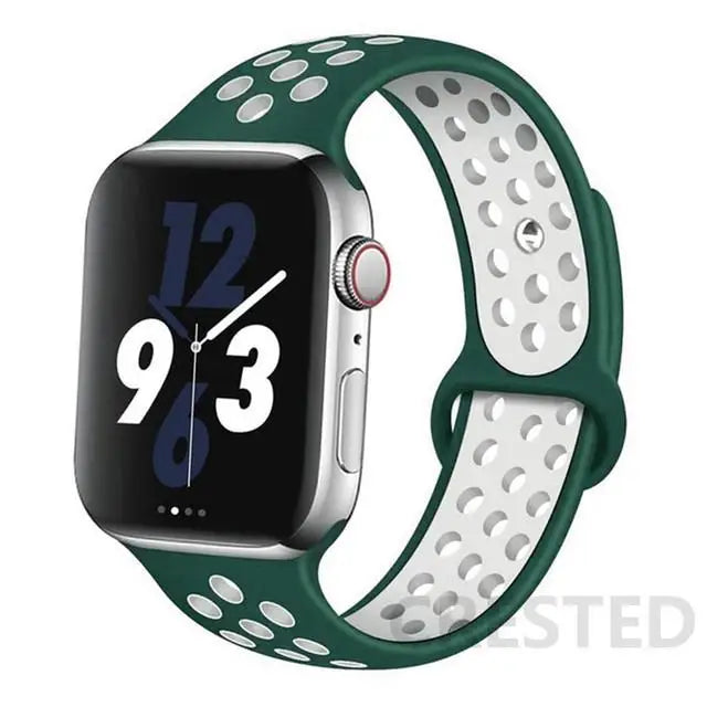 Silicone Strap For Apple Watch Band (multiple sizes available)