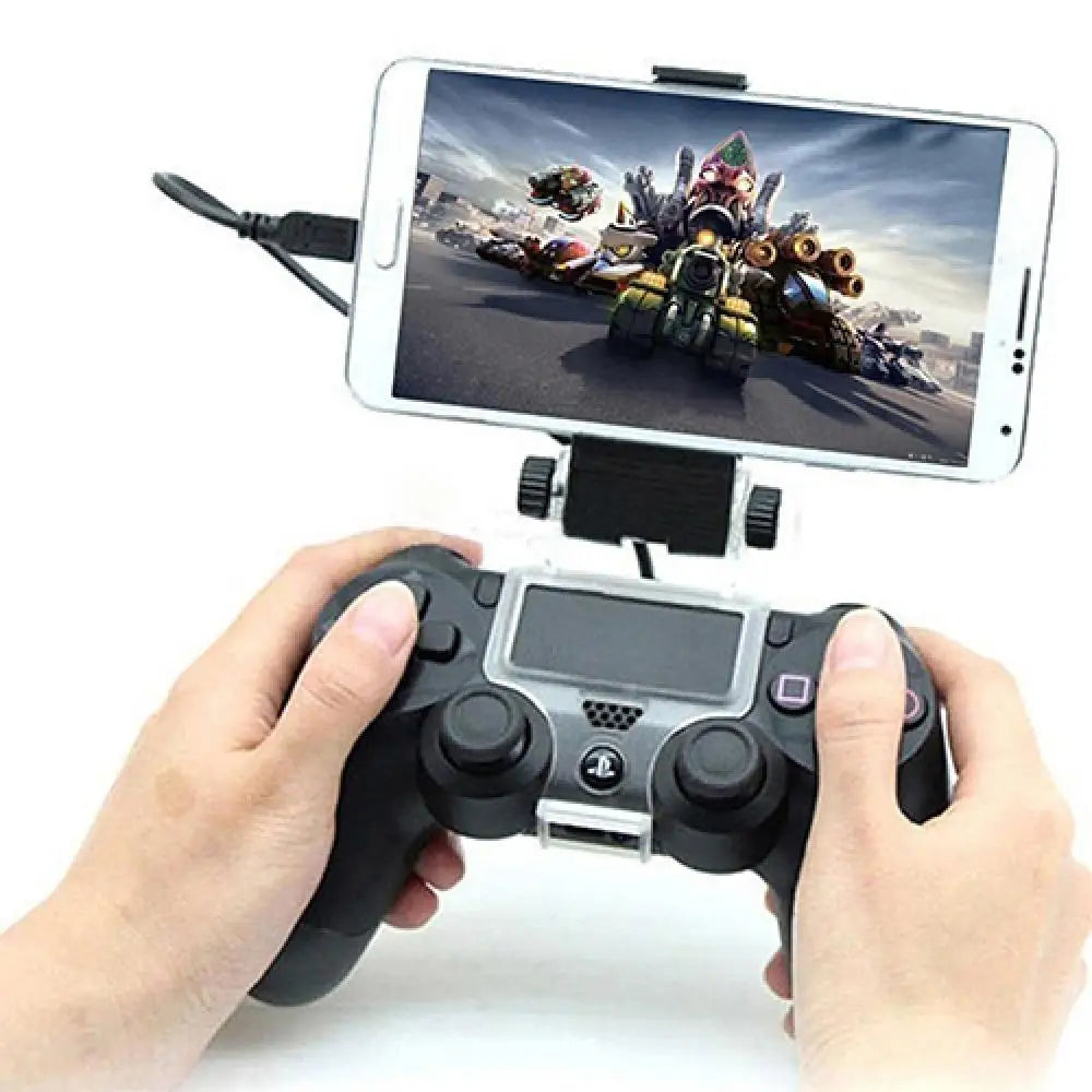 Plastic Clip Cell Mobile Phone Clamp Holder for PS4 Controller Phone Games Accessories