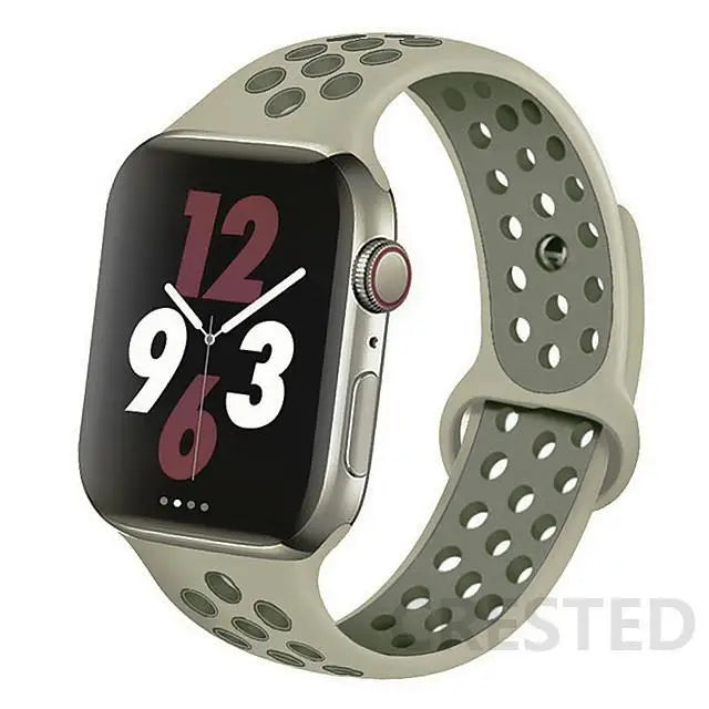 Silicone Strap For Apple Watch Band (multiple sizes available)