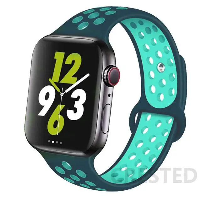 Silicone Strap For Apple Watch Band (multiple sizes available)