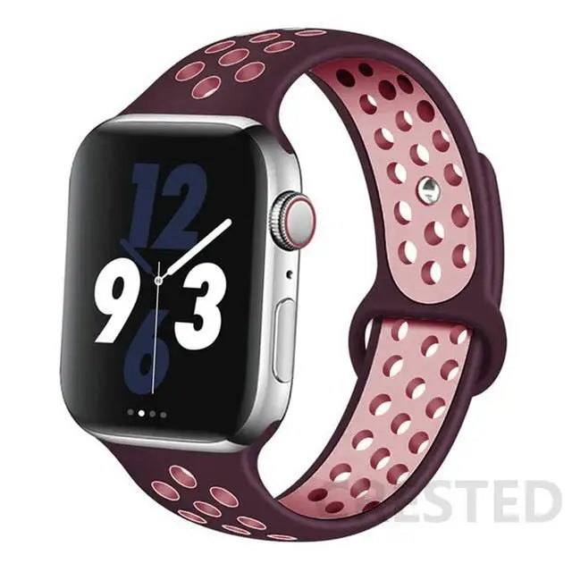 Silicone Strap For Apple Watch Band (multiple sizes available)